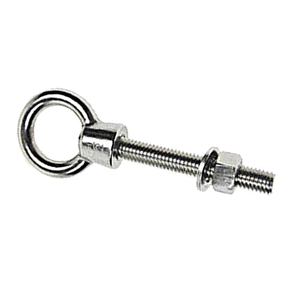 Shoulder Eye Bolts - Stainless Steel Type 316 - Long - 5/8" x 12"
