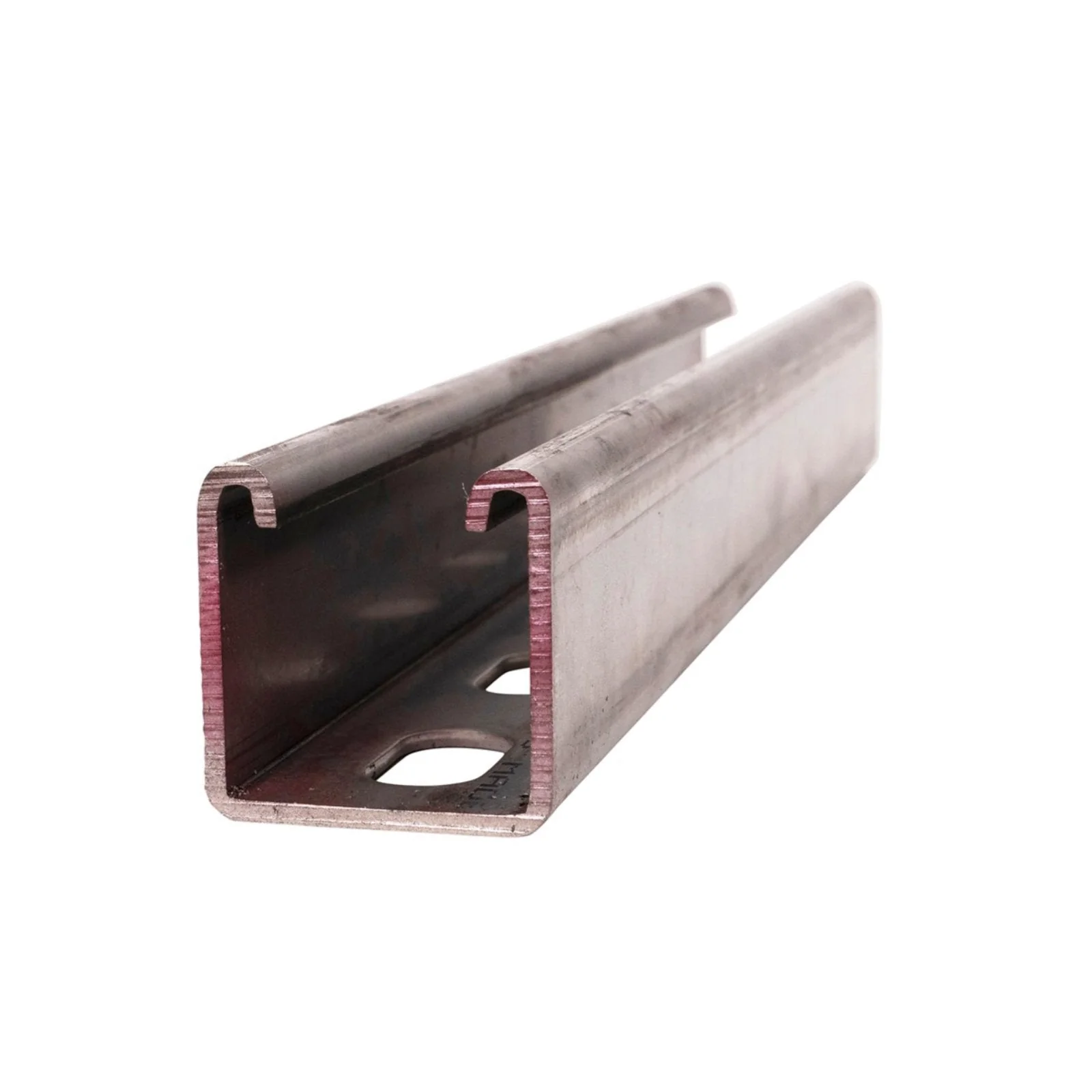 1-5/8" x 1-5/8" Short Slotted Strut Channel 5 ft. - 304 Stainless Steel