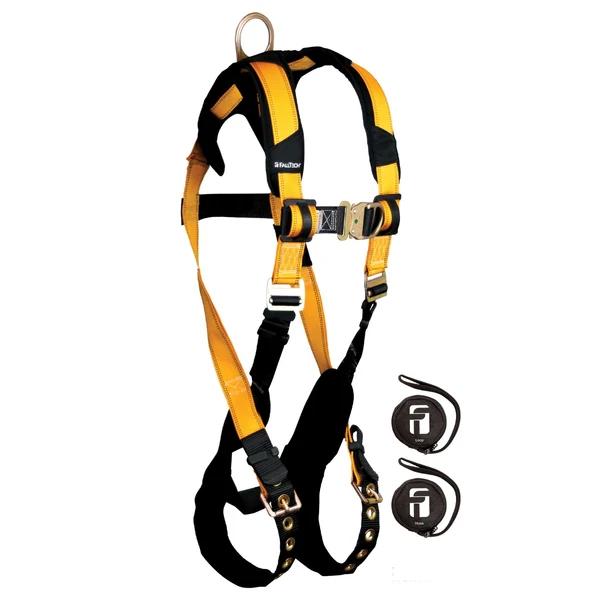 FallTech Journeyman Flex Full-Body Climbing Harness w/ Trauma Straps | Non-Belted | XL | 7021FDXL