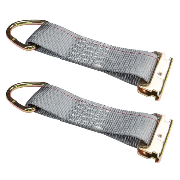 8-1/2" E-Track Rope Tie Off - Gray | 4,400 lbs. BS | 2-Pack