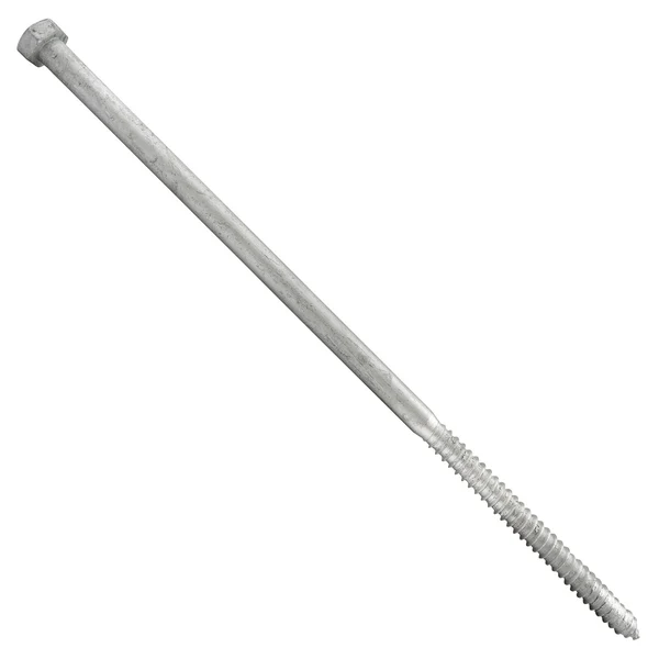 5/8" x 18" Conquest Hex Head Lag Bolt for Wood - Hot Dip Galvanized