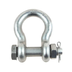 5/16" Stainless Steel Drop Forged Bolt Pin Anchor Shackle - 0.65 Ton