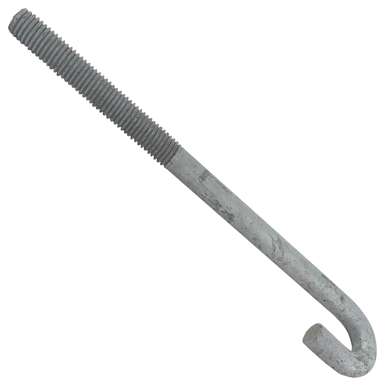 Conquest 5/8" x 10" J-Bolt Foundation Anchor Bolt for Concrete - Hot Dip Galvanized