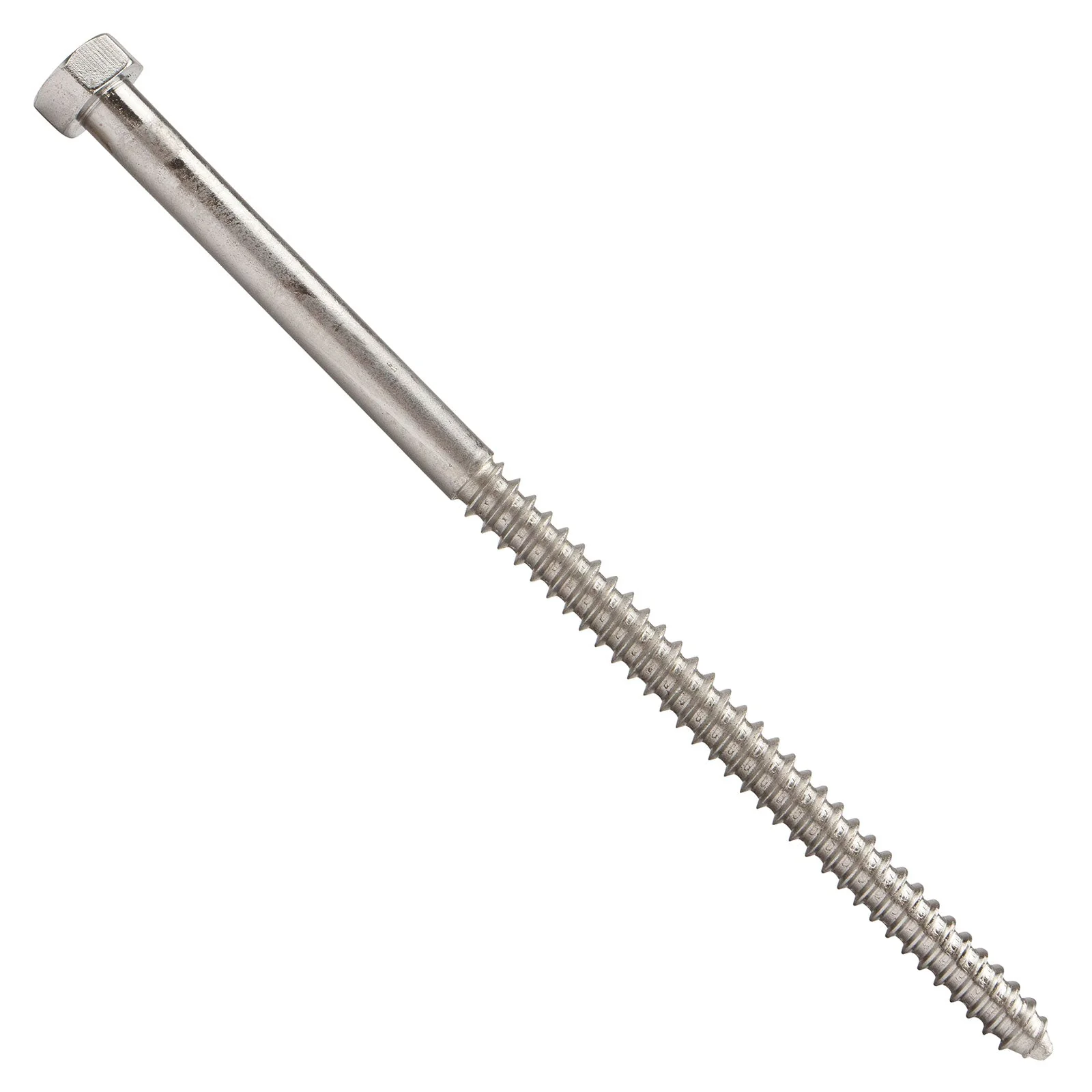 5/16" x 6-1/2" Conquest Hex Head Lag Bolt for Wood - 18-8 Stainless Steel
