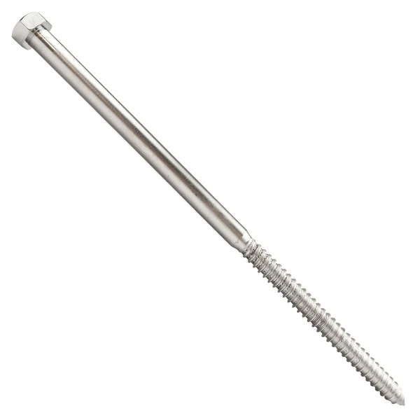 5/8" x 14" Conquest Hex Head Lag Bolt for Wood - 18-8 Stainless Steel
