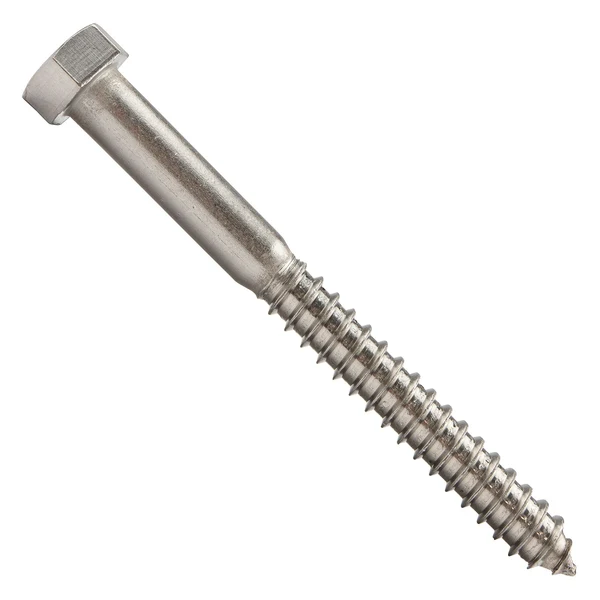 1/2" x 5" Conquest Hex Head Lag Bolt for Wood - 316 Stainless Steel