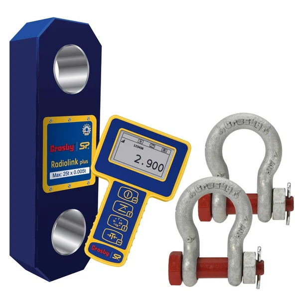 Straightpoint RLP75T 75 T Radiolink Plus with 2 Crosby 2-1/2" Shackles