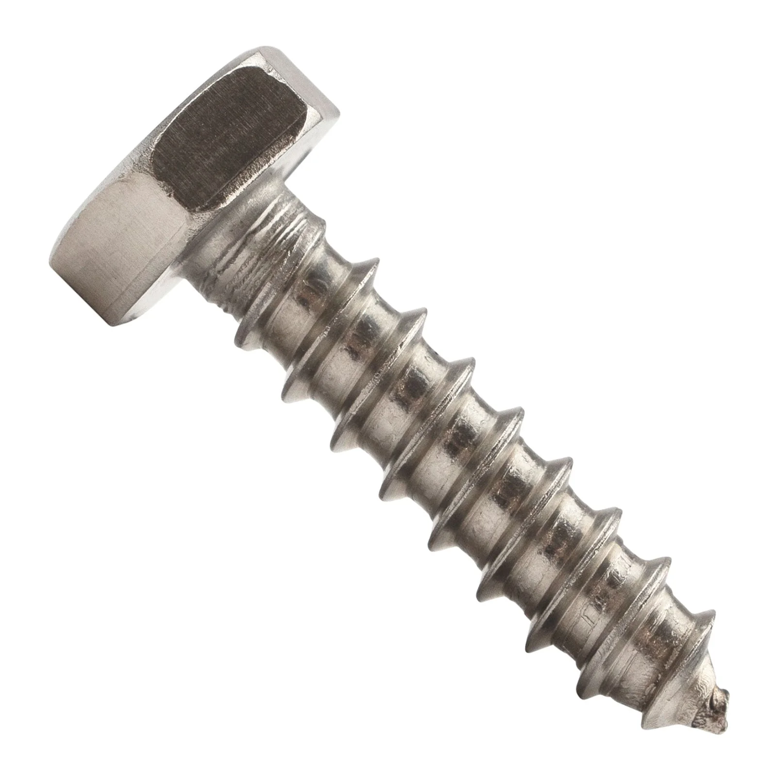 1/4" x 1" Conquest Hex Head Lag Bolt for Wood - 18-8 Stainless Steel