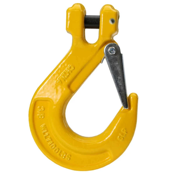 3/8" Clevis Sling Hook with Latch - Grade 80