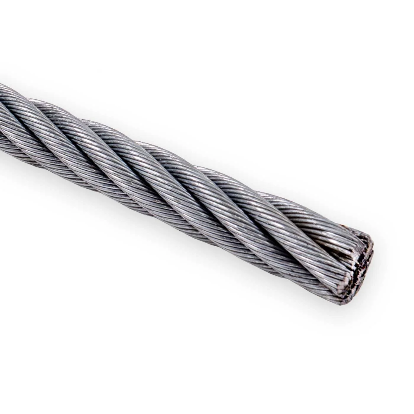 3/8" 6x37 Galvanized Wire Rope - EIPS IWRC | Linear Foot