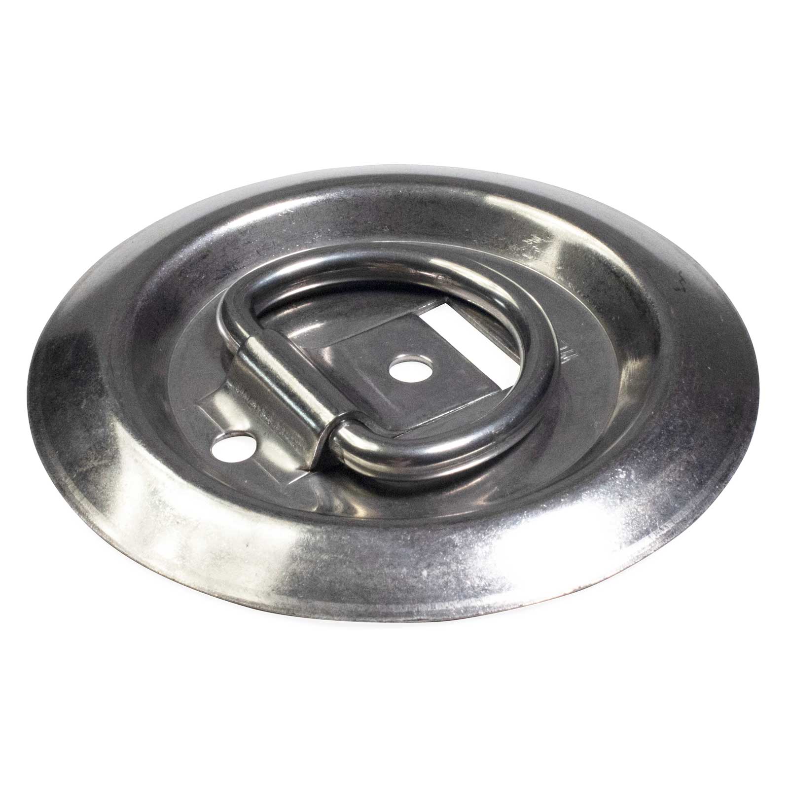 Bolt-On Flush-Mount D-Ring - 316 Stainless Steel - 800 lbs. BS