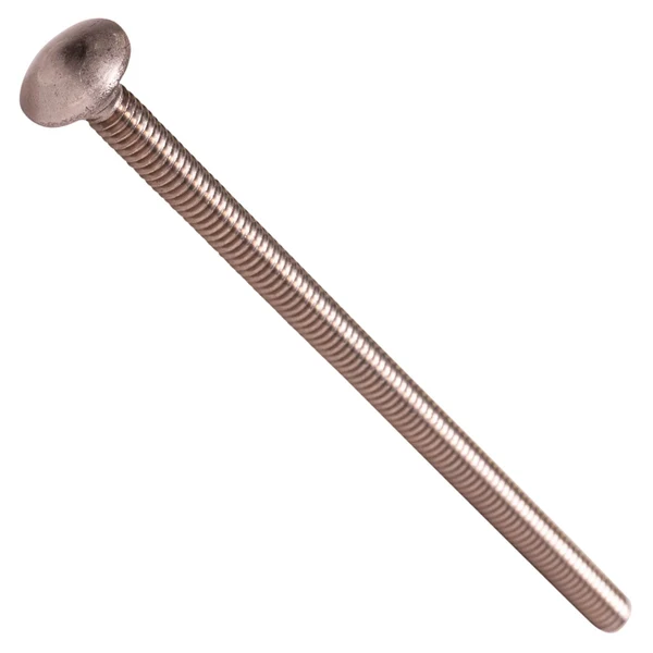 Conquest 1/4" x 5" Carriage Bolt - 18-8 Stainless Steel