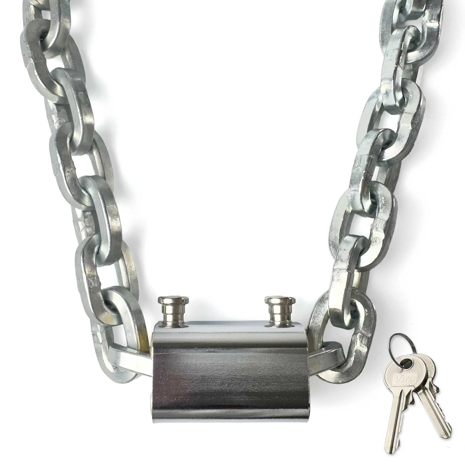 9/32" x 7' Pewag Security Chain Kit w/Viro Lock