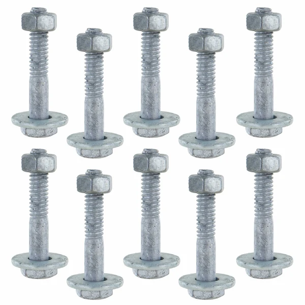 #14 E-Track Fastener Pack 1-1/2" Hex Bolt, Nut & Washer (10 pk)