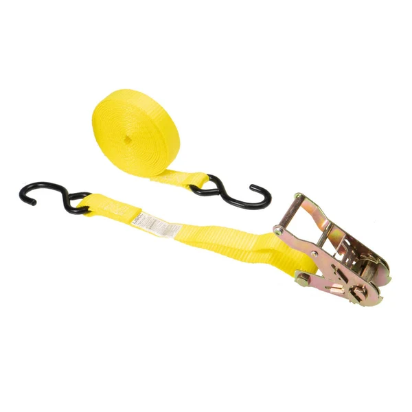 1" x 20' Ratchet Strap w/ S-Hook