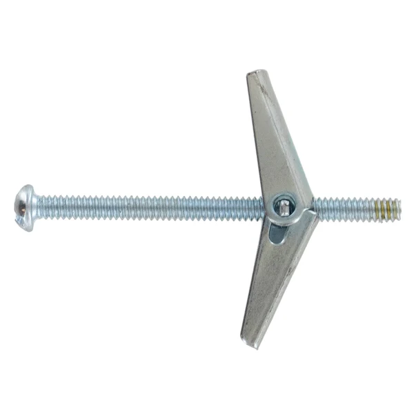 1/8" x 2" Conquest Round PH/SL Combo Toggle Bolt w/ Wing Nut - Zinc