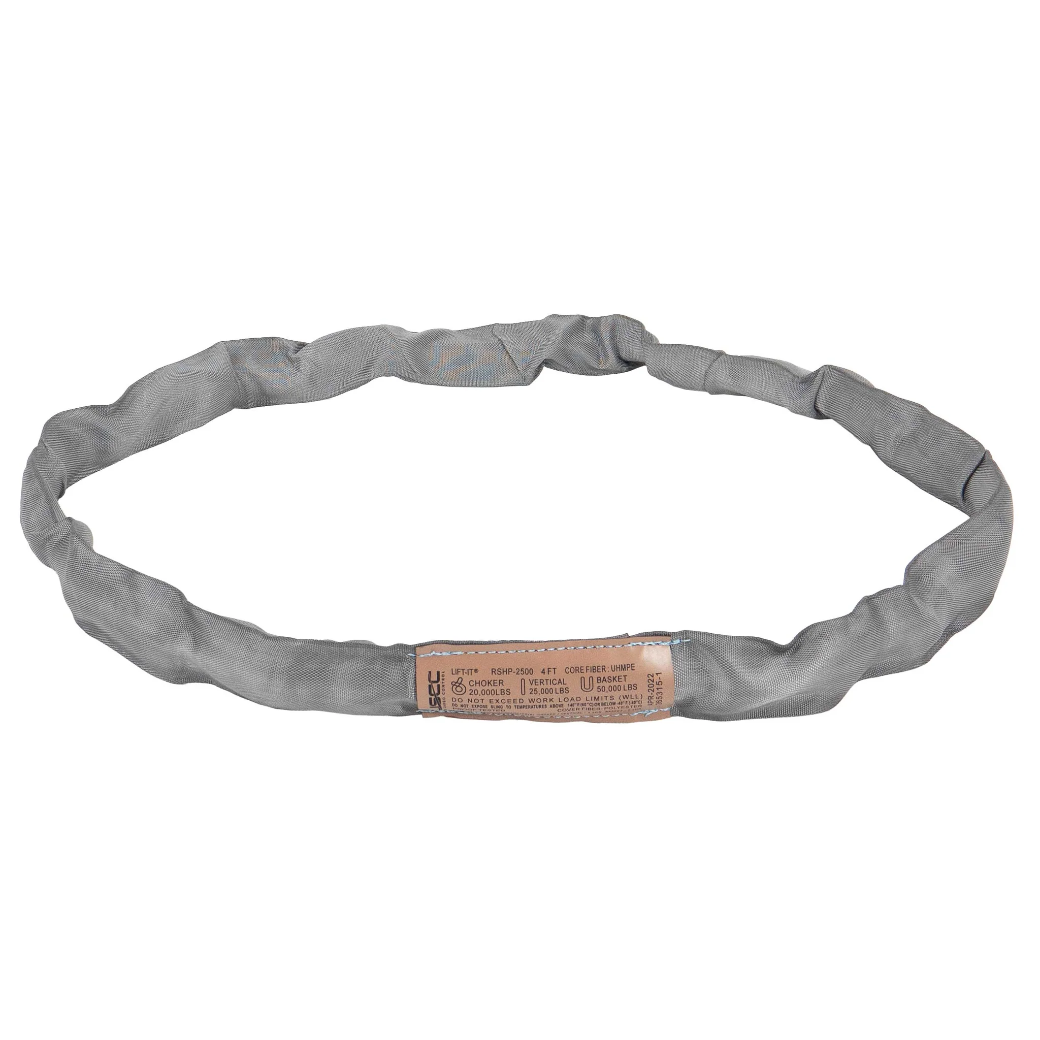 6' x 3" High Performance Roundsling | Vertical Cap: 40,000 lbs.