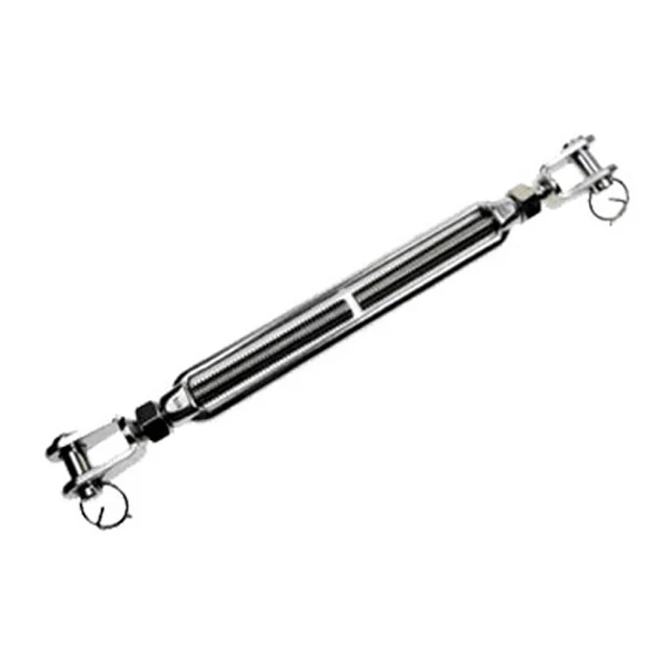 5/8" x 8-1/2" Jaw & Jaw Stainless Steel Turnbuckle
