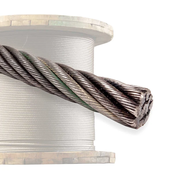 3/8" 8x19 Rotation-Resistant Wire Rope - EIPS IWRC | 1,000' Coil