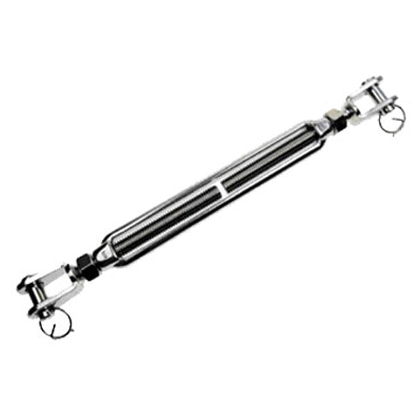 3/16" x 2-1/4" Jaw & Jaw Stainless Steel Turnbuckle