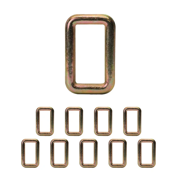 1" x 2" Adjusting Ring 10,000 lbs. BS - 10 Pack