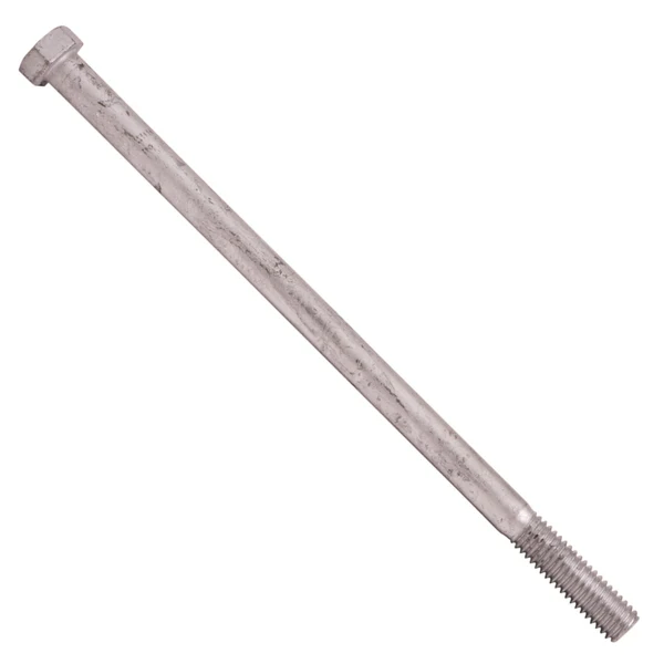 3/8" x 7-1/2" Conquest A307 Grade A Hex Bolt - Hot Dip Galvanized
