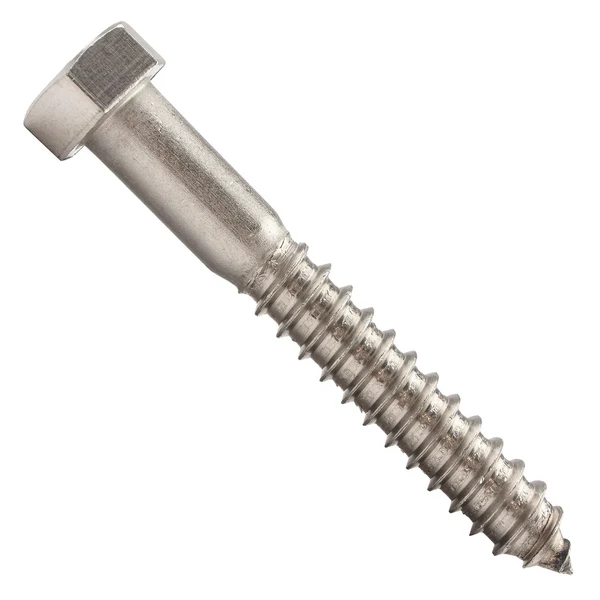 1/2" x 3-1/2" Conquest Hex Head Lag Bolt for Wood - 316 Stainless Steel