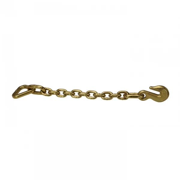 5/16" x 18" Chain Extension w/ 2" D-Ring - 10,000 lbs. BS