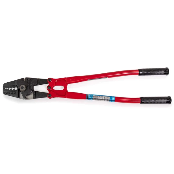 HSC-600 5-Cavity Cable Swaging Tool with Cutter | For 1/16"-3/16" Aluminum Sleeves