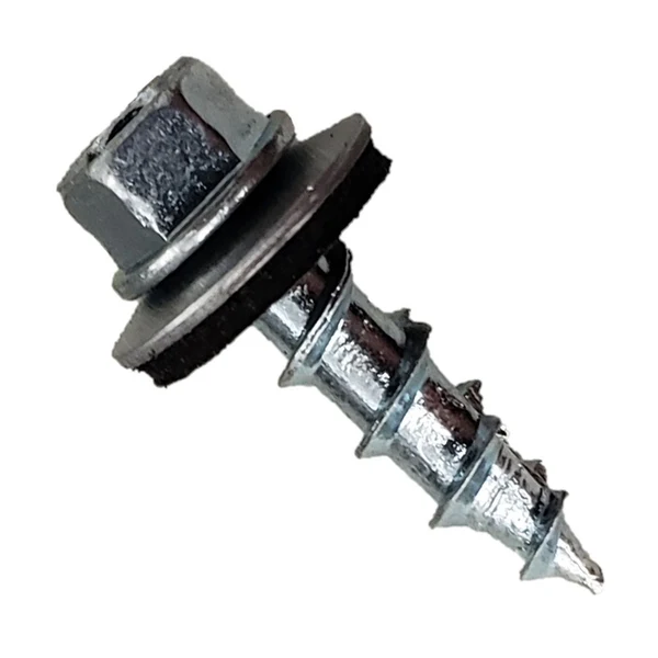 ST Fastening #12 x 3/4" Type 17 Woodbinder Metal Roofing Screw For OSB - Unpainted, Pkg 250