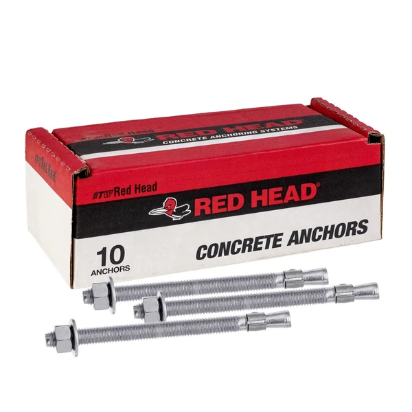 Red Head 5/8" x 7" Trubolt Wedge Anchor - 304 Stainless Steel | Qty. 10