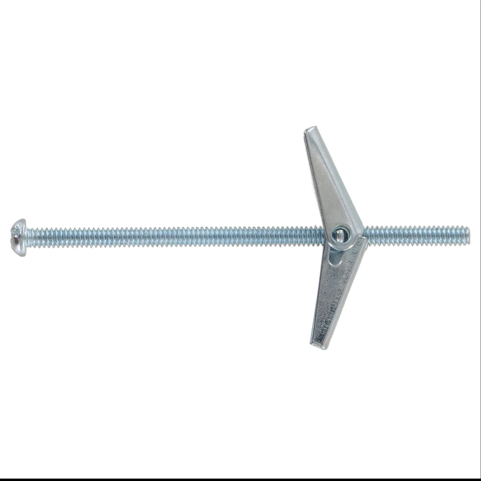 1/8" x 3" Conquest Round PH/SL Combo Toggle Bolt w/ Wing Nut - Zinc