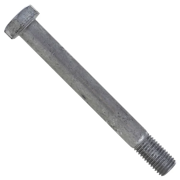 1-1/8" x 10" Conquest A325 Type 1 Heavy Hex Structural Bolt, Hot Dip Galvanized