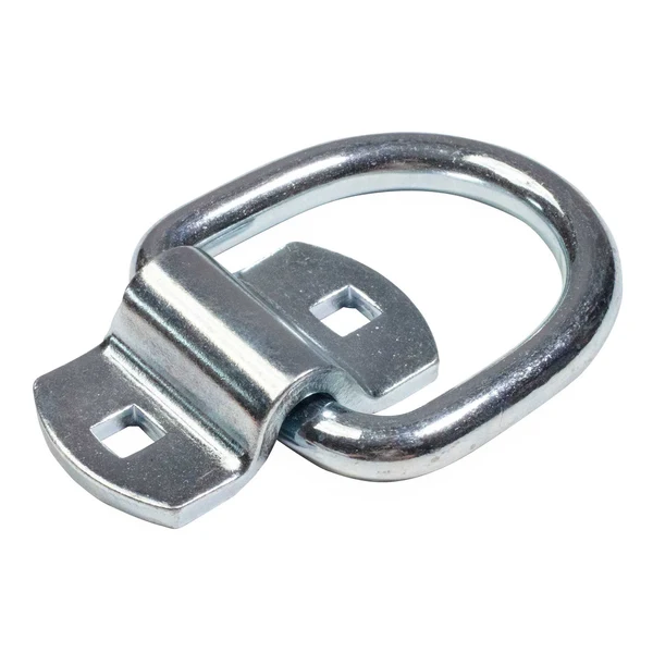 2-5/16" Bolt-On D-Ring with Mounting Bracket - Galvanized - 12,000 lbs. BS
