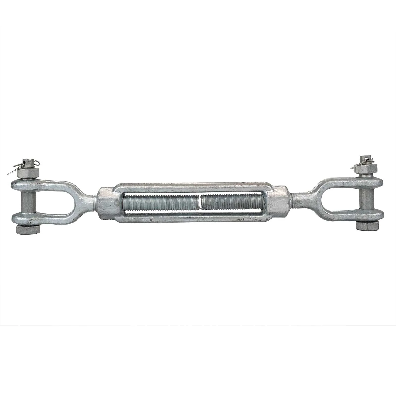 3/4" x 9" Jaw & Jaw Galvanized Turnbuckle