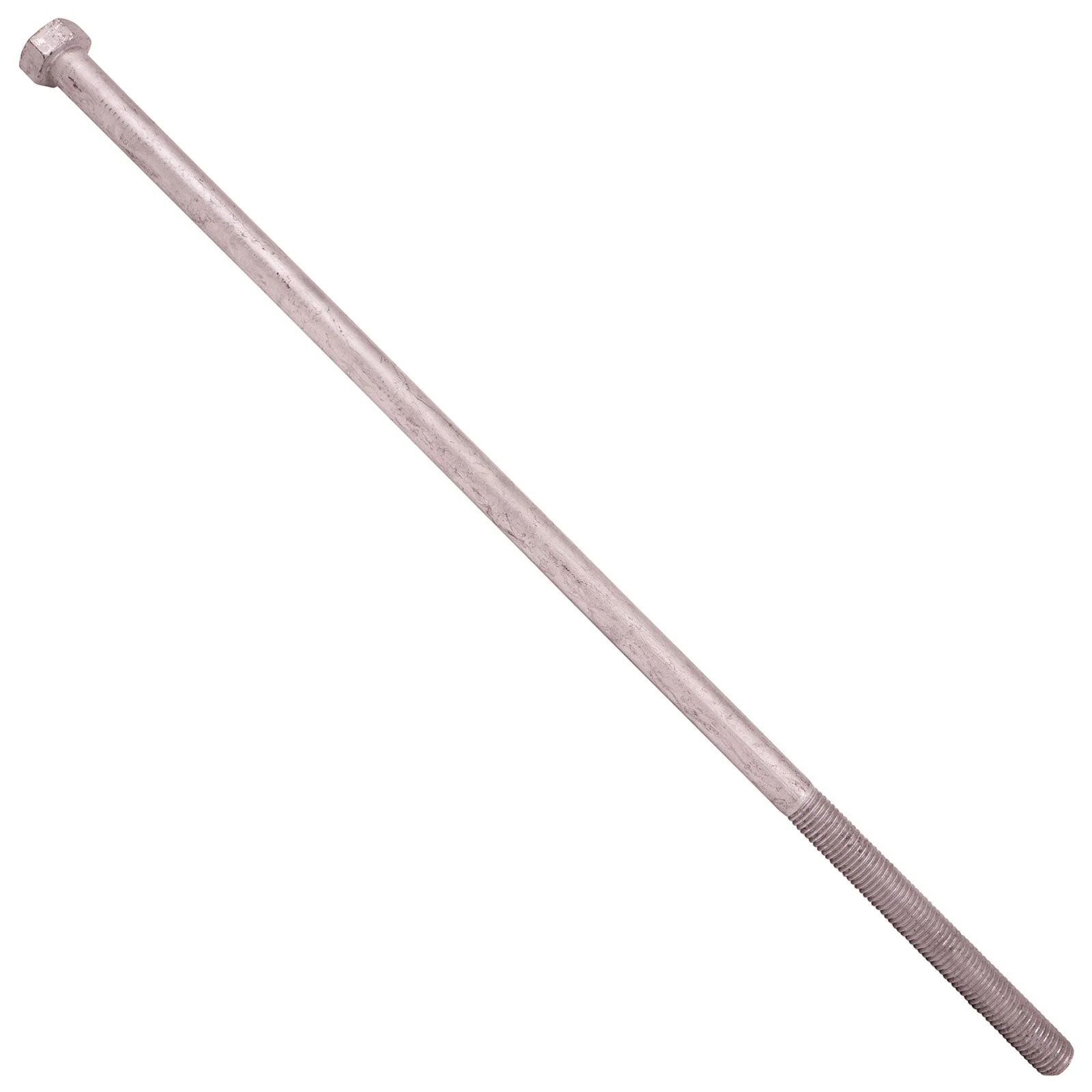 3/4" x 24" Conquest A307 Grade A Hex Bolt w/6" Thread - Hot Dip Galvanized