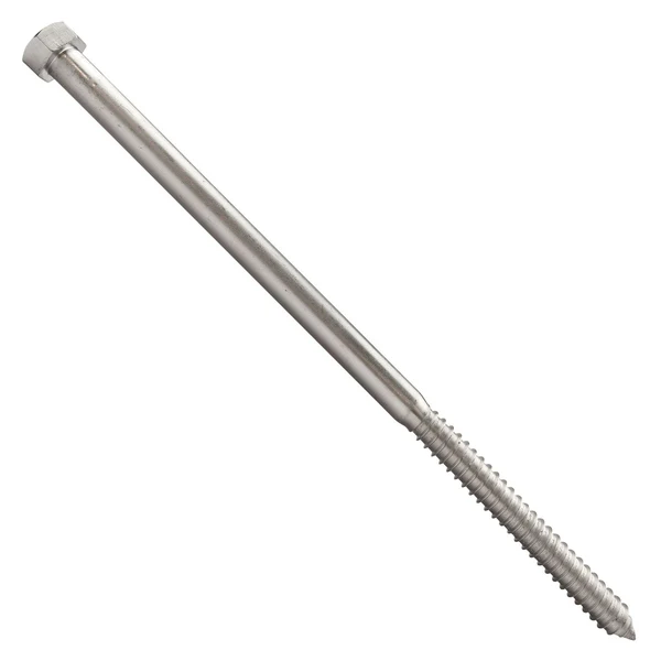 3/4" x 16" Conquest Hex Head Lag Bolt for Wood - 18-8 Stainless Steel