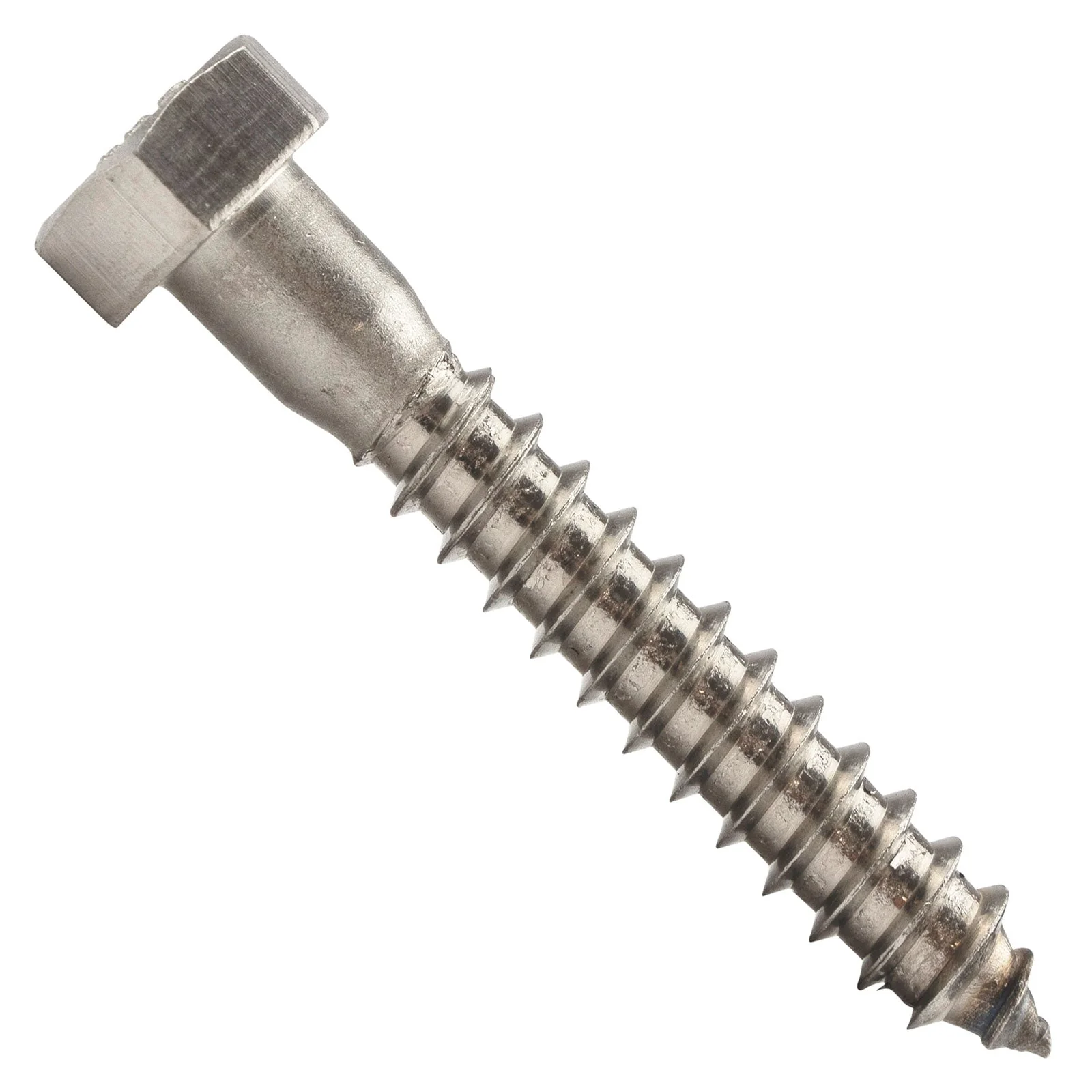 5/16" x 2" Conquest Hex Head Lag Bolt for Wood - 316 Stainless Steel