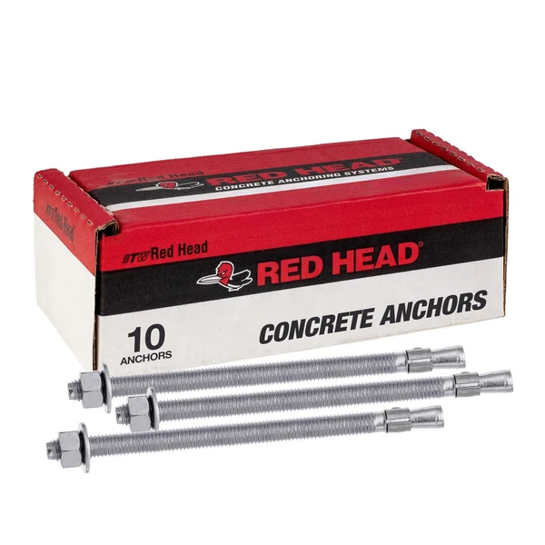 Red Head 5/8" x 8-1/2" Trubolt Wedge Anchor - 304 Stainless Steel | Qty. 10