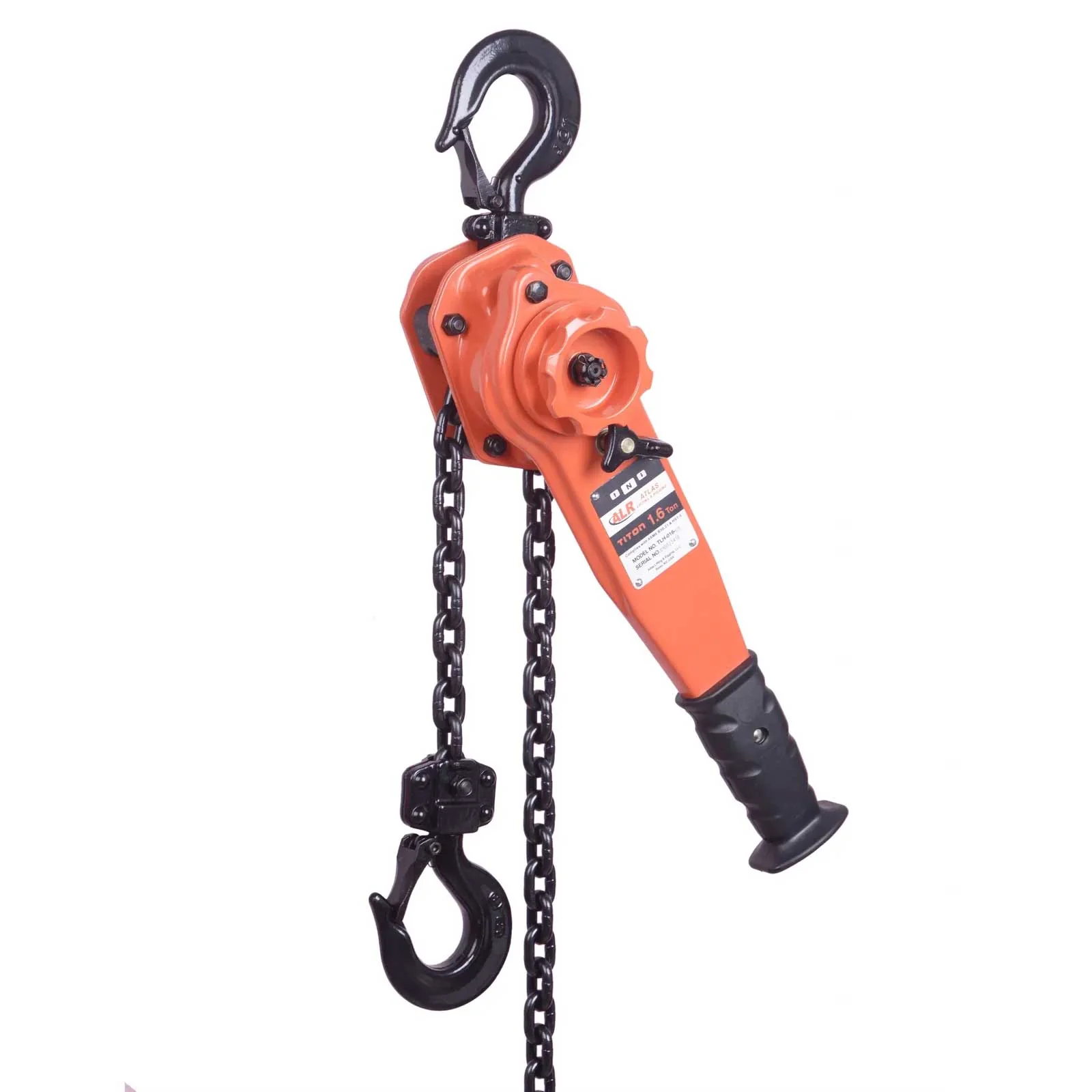 Atlas Titon Lever Chain Hoist | 1.6 Ton x 20' Lift