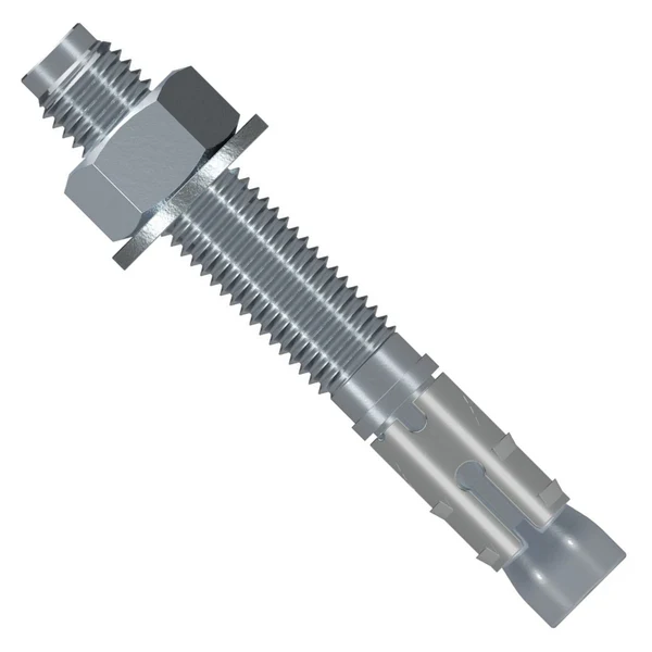 3/4" x 5-1/2" Strong-Tie Strong Bolt 2 Wedge Anchor, Zinc Plated, Pkg 10