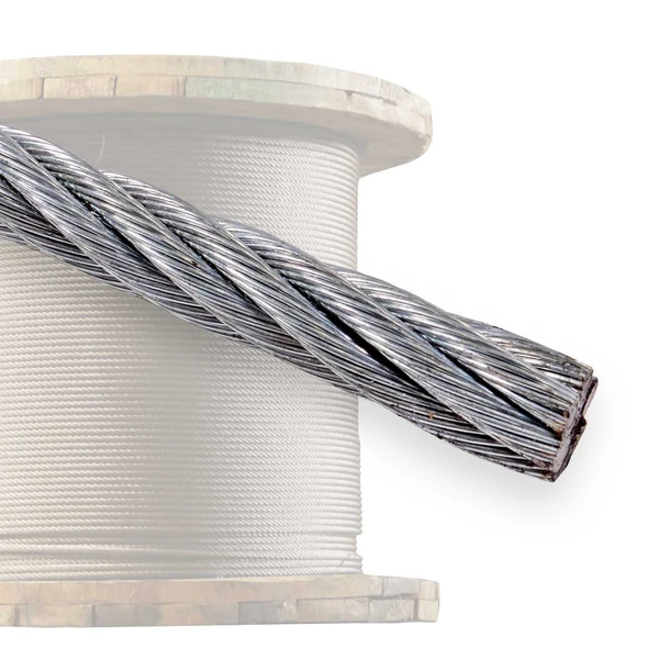 3/4" 6x19 Galvanized Wire Rope - EIPS IWRC | 5,000' Coil