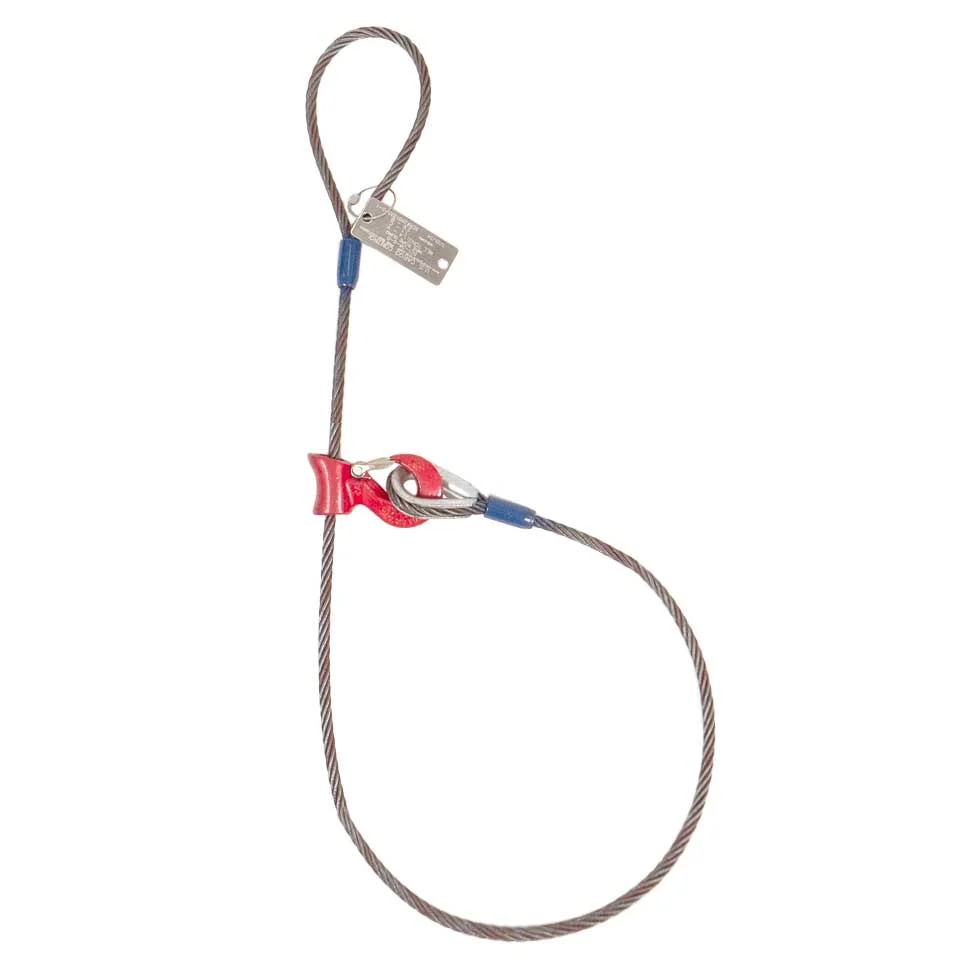 5/8" x 4' Sliding Choker Wire Rope Sling | Domestic