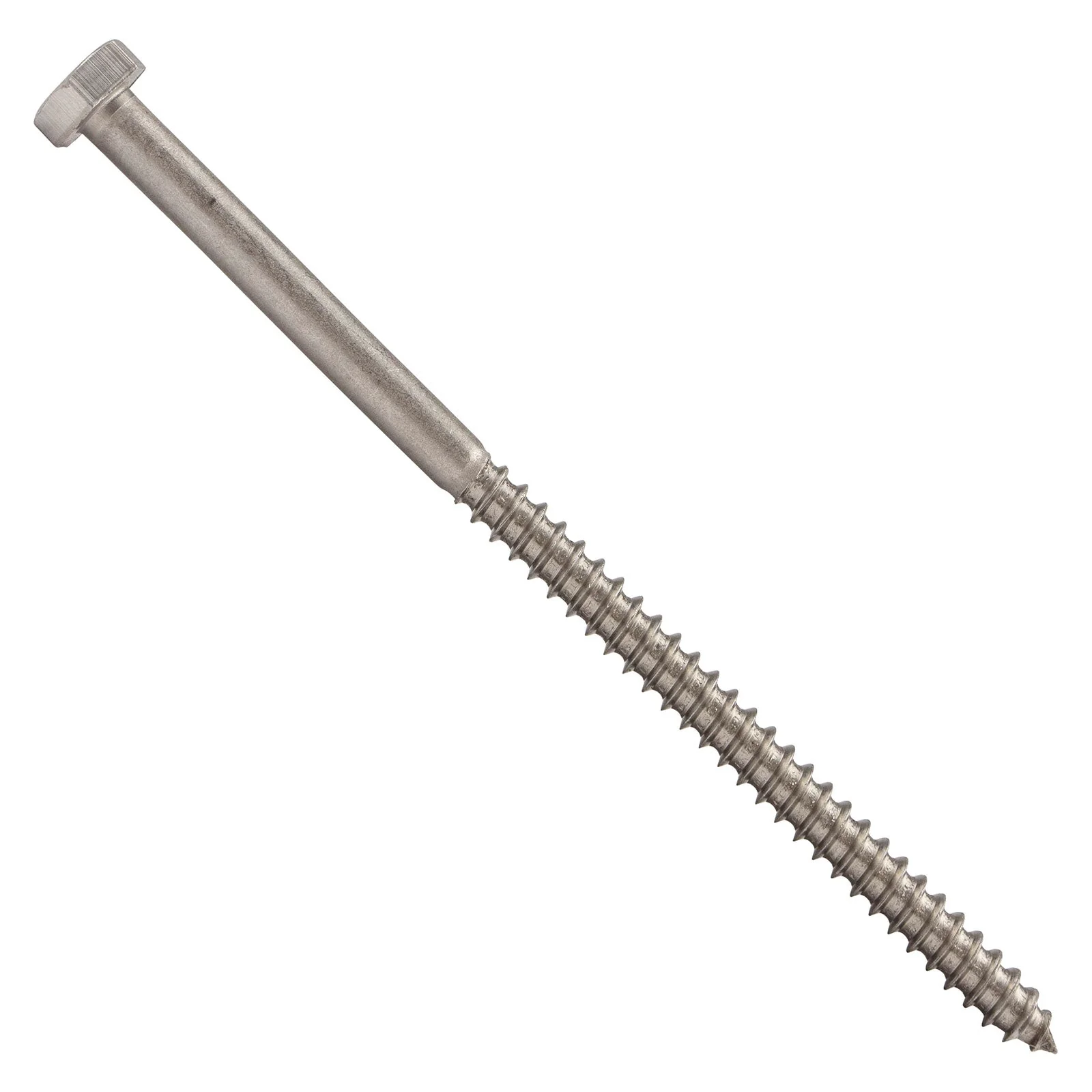 1/4" x 5" Conquest Hex Head Lag Bolt for Wood - 316 Stainless Steel