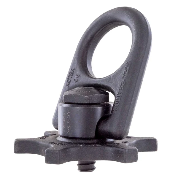 Actek 1-1/4" Coil x 1" Street Plate Hoist Ring - 10,000 lbs. WLL