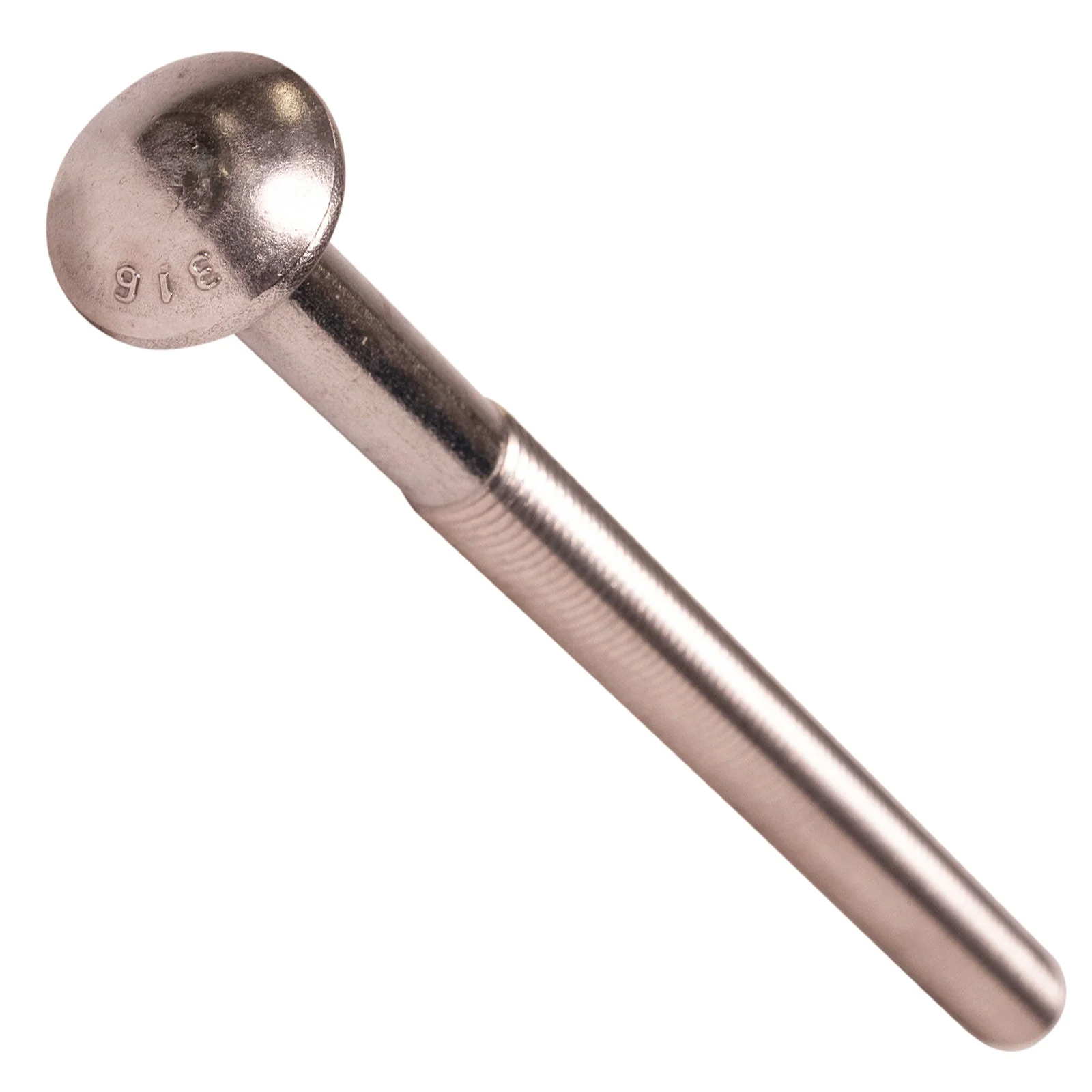 Conquest 1/2" x 8" Carriage Bolt - 316 Stainless Steel