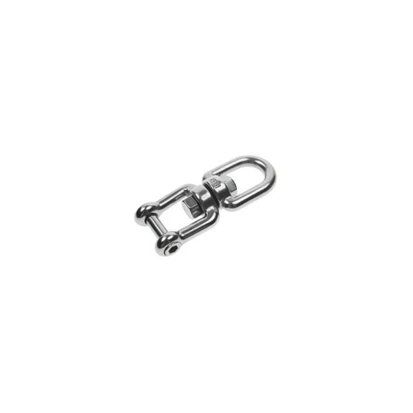 Jaw & Eye Swivel w/Flush Pin Stainless Steel T316 - 1/4"