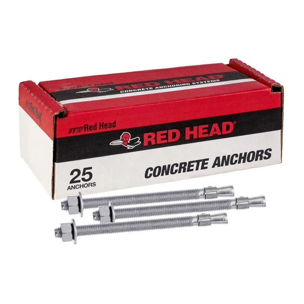 Red Head 1/2" x 7" Trubolt Wedge Anchor - 304 Stainless Steel | Qty. 25