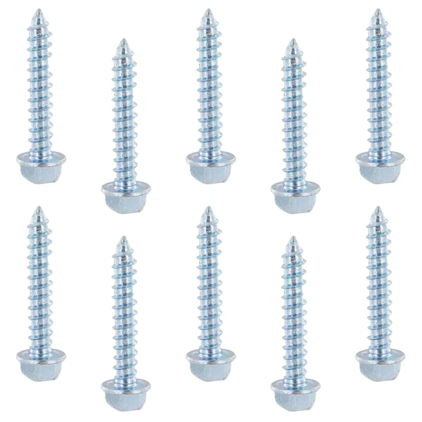 #14 x 1-1/2" E-Track Hex Head Wood Screw Pack (10 pk)