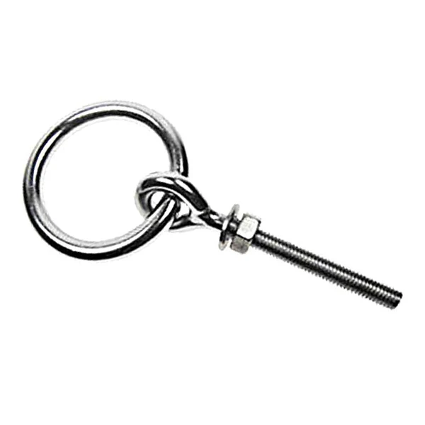 Ring Eye Bolt - Stainless Steel Type 304 - 1/4" x 3"